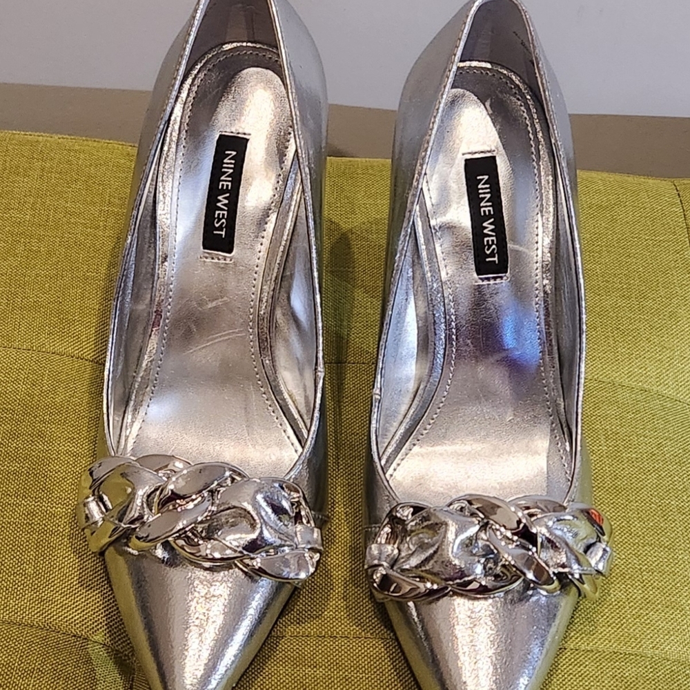 Nine West Silver Women's Shoes